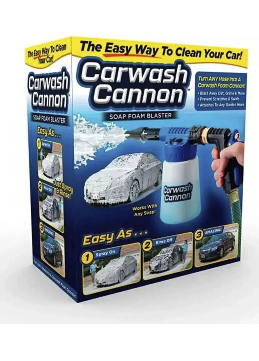 Pistola de Espuma para Lavado de Autos y Motos