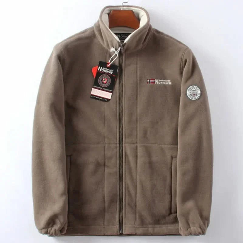 Campera Polar flec de Invierno para Hombre