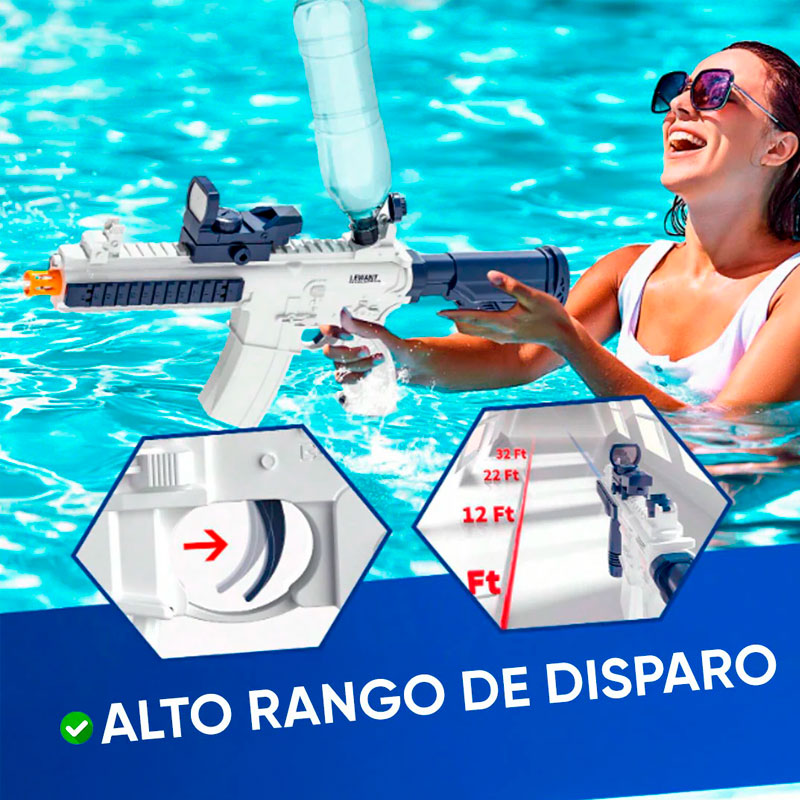 Pistola de Agua M416 a Bateria Recargable
