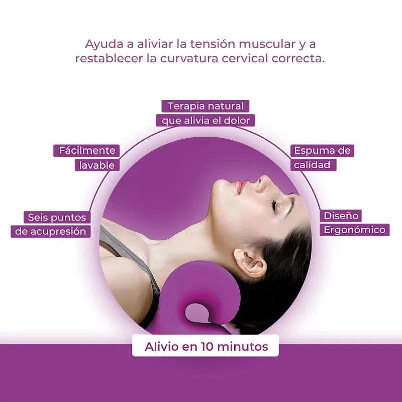Estirador de Cuello y Hombros NeckRelax Marca Wilma