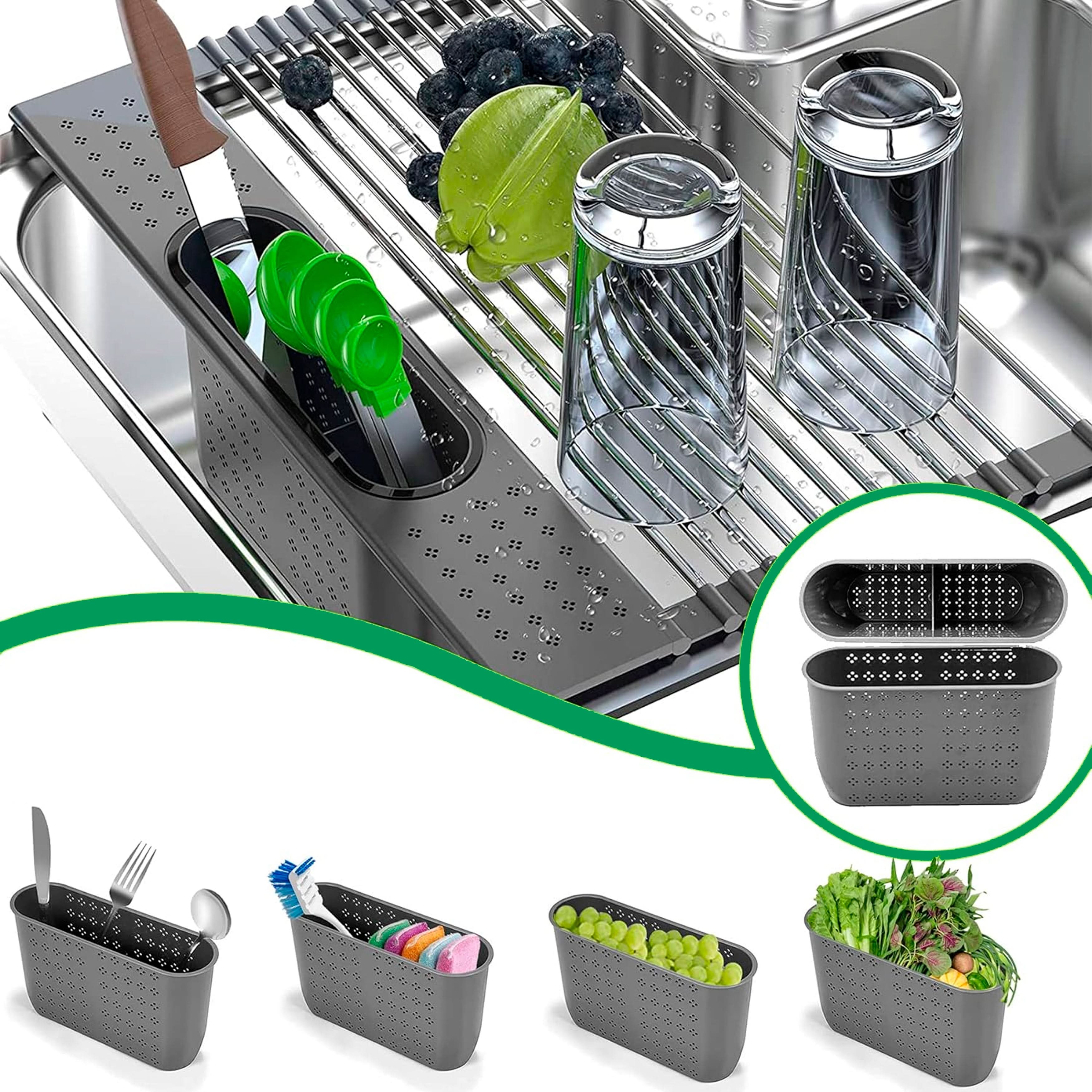 Escurridor Esterilla Roll Up Milhome con Cubiertero