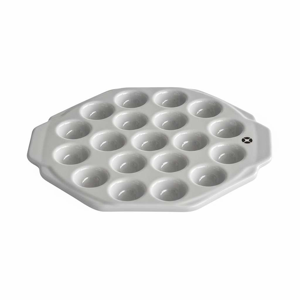 Provolonera Ceramica 19 Particiones Blanca 26.5x22/h2.6c