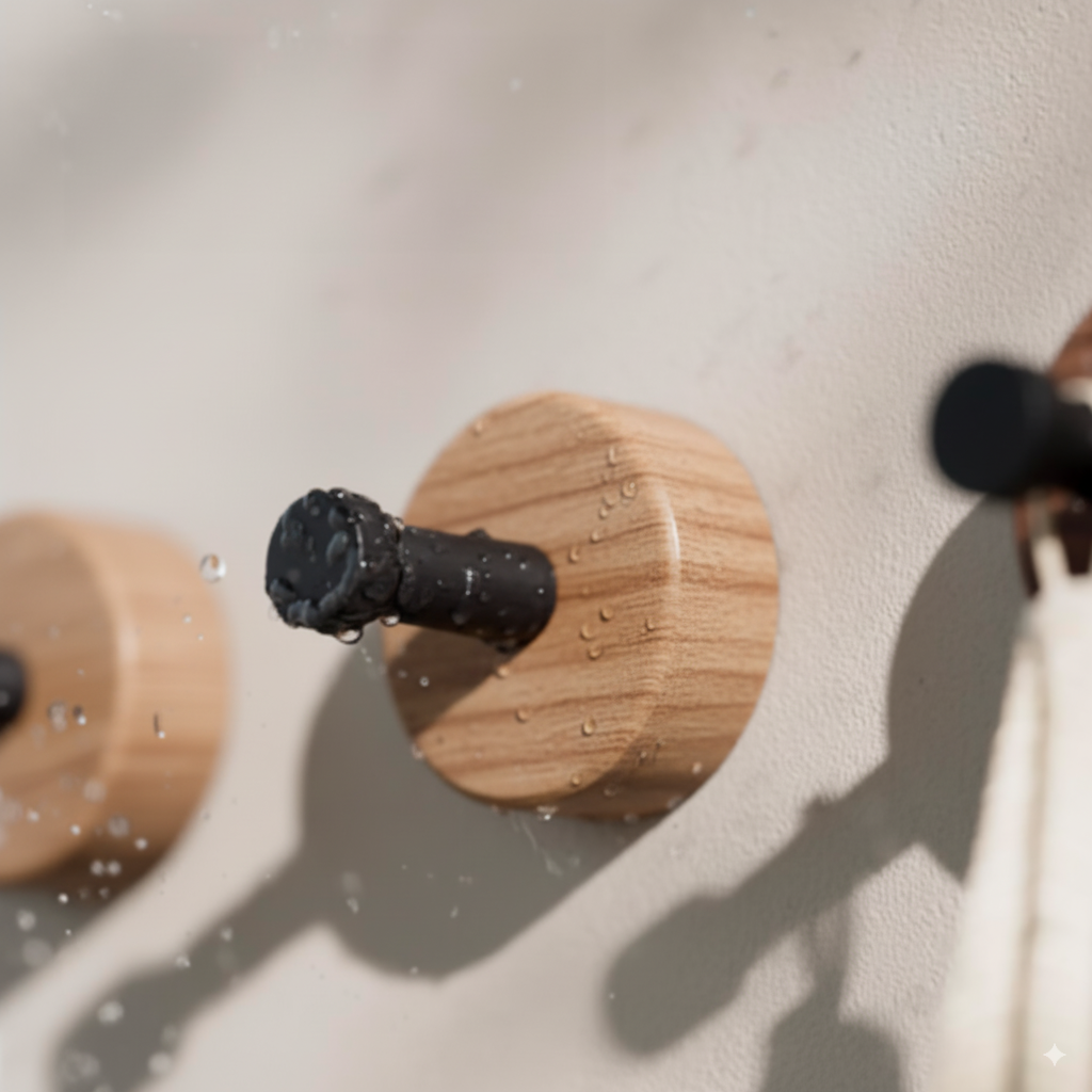 Set x4 Percheros de Pared Adhesivos