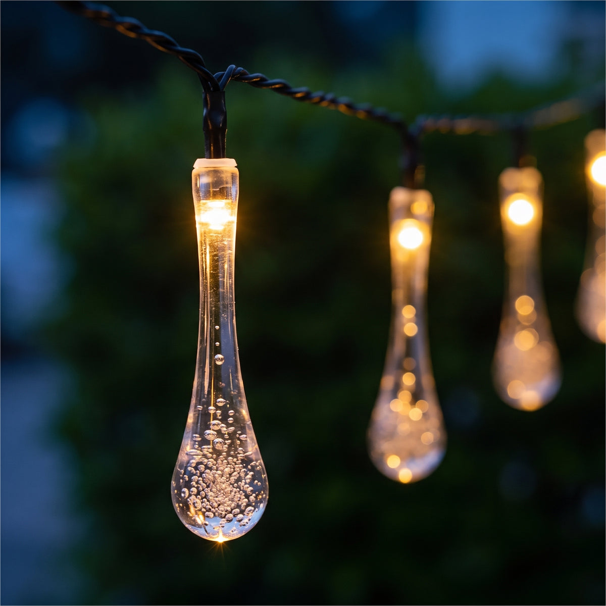 Guia de Luces Solares Drop Ip65 con Estaca - Detalle de la gota