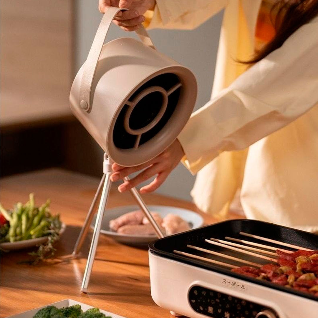 Extractor Portátil para cocina con 4 filtros de Carbón