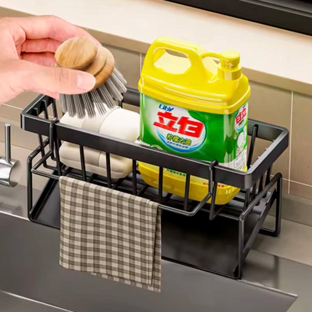 Escurridor para Fregadero de Acero Inoxidable con Desague