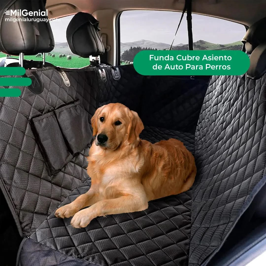 Funda Cubre Asiento de Auto Para Perros