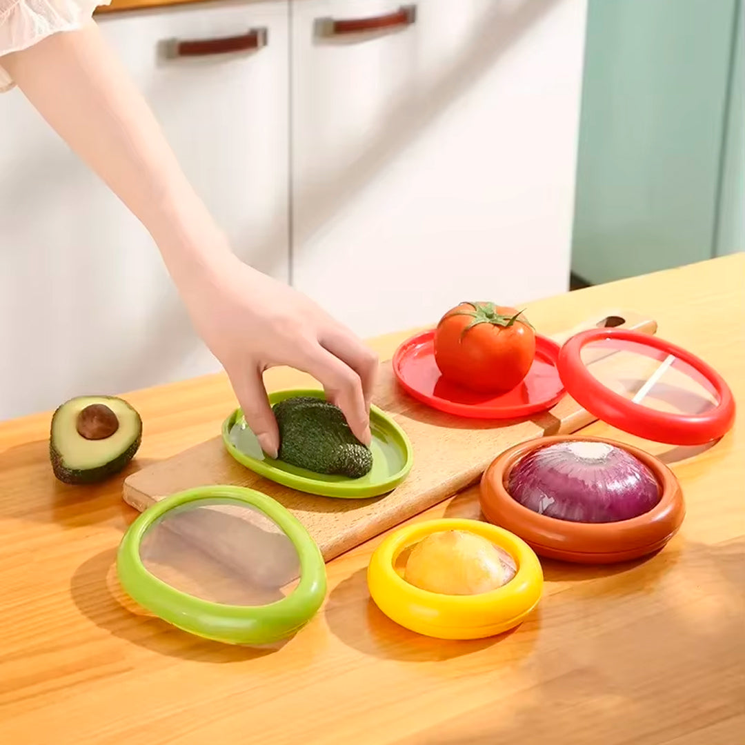 Juego de 4 Contenedores de Almacenamiento Reutilizable