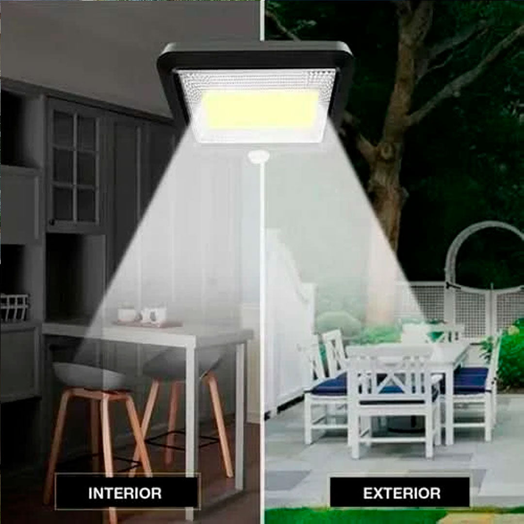 Foco Solar Led 30w con Sensor De Movimiento