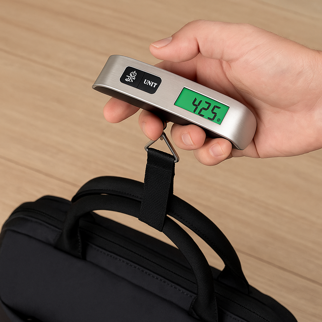 Balanza Portátil Digital Soporta Hasta 50K