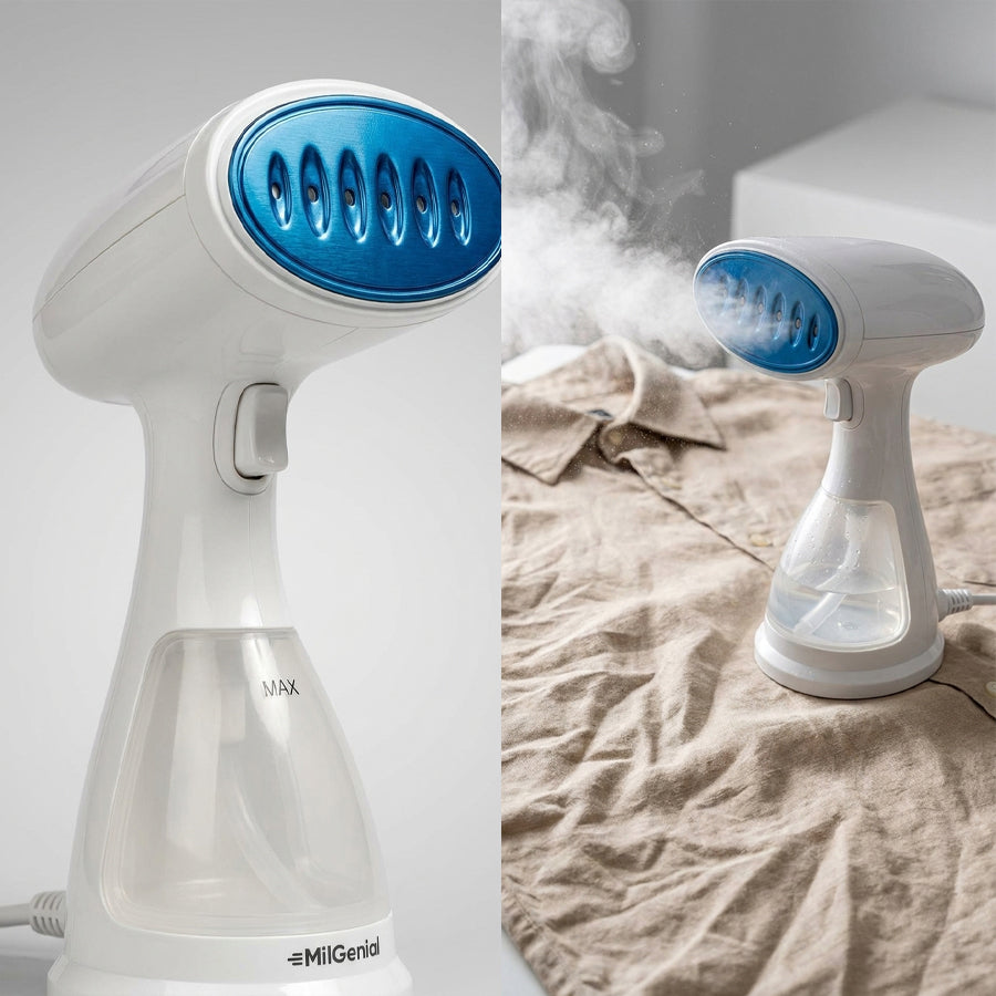 Plancha a Vapor Vertical Steam Flow en uso – Milgenial Uruguay