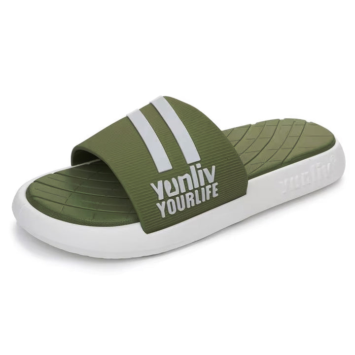 Chancletas Sandalias de Bandas de Tira Ancha YUNLIV