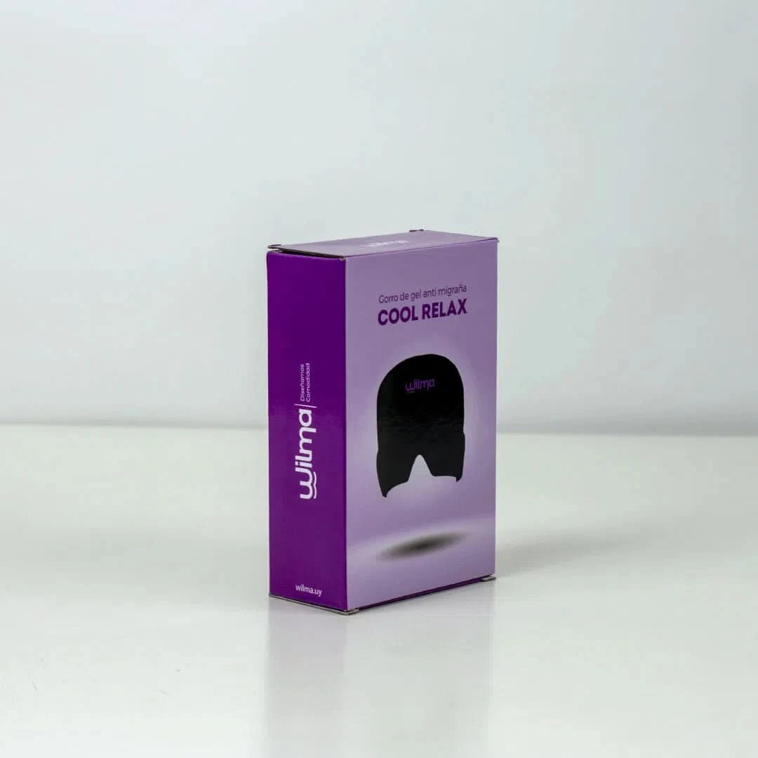 Gorro de Gel Anti migraña CoolRelax Marca Wilma