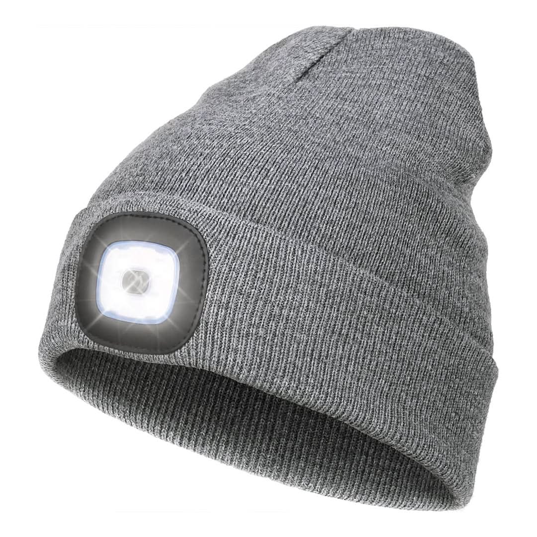 Gorro con Linterna Led Recargable USB