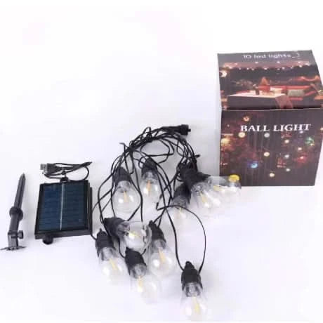 Guirnalda de Luces Led para Exterior de 10 Luces Blancas