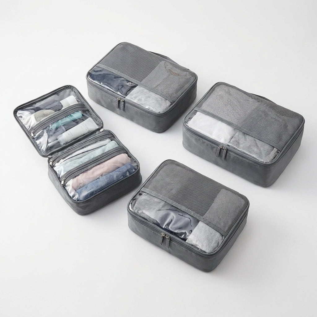 Set 4 organizadores ropa expandibles vista adicional – Milgenial Uruguay