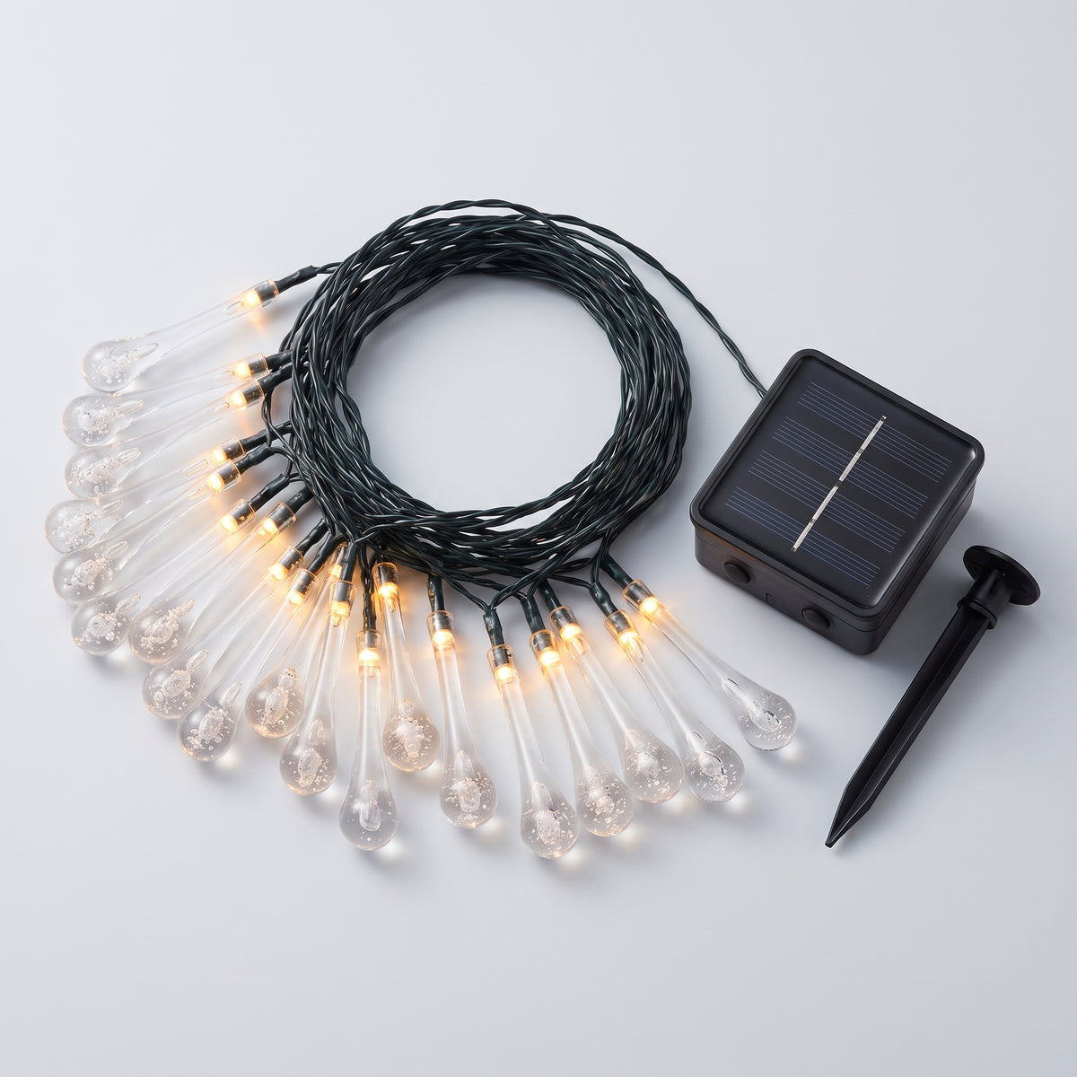Guia de Luces Solares Drop Ip65 con Estaca - Hero limpio