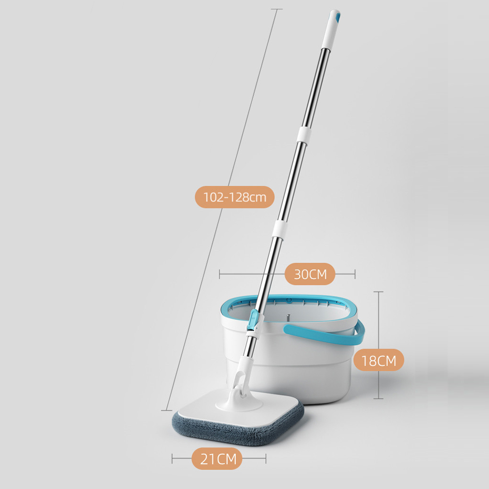 Mopa Lazy Rectangular con Balde Premium