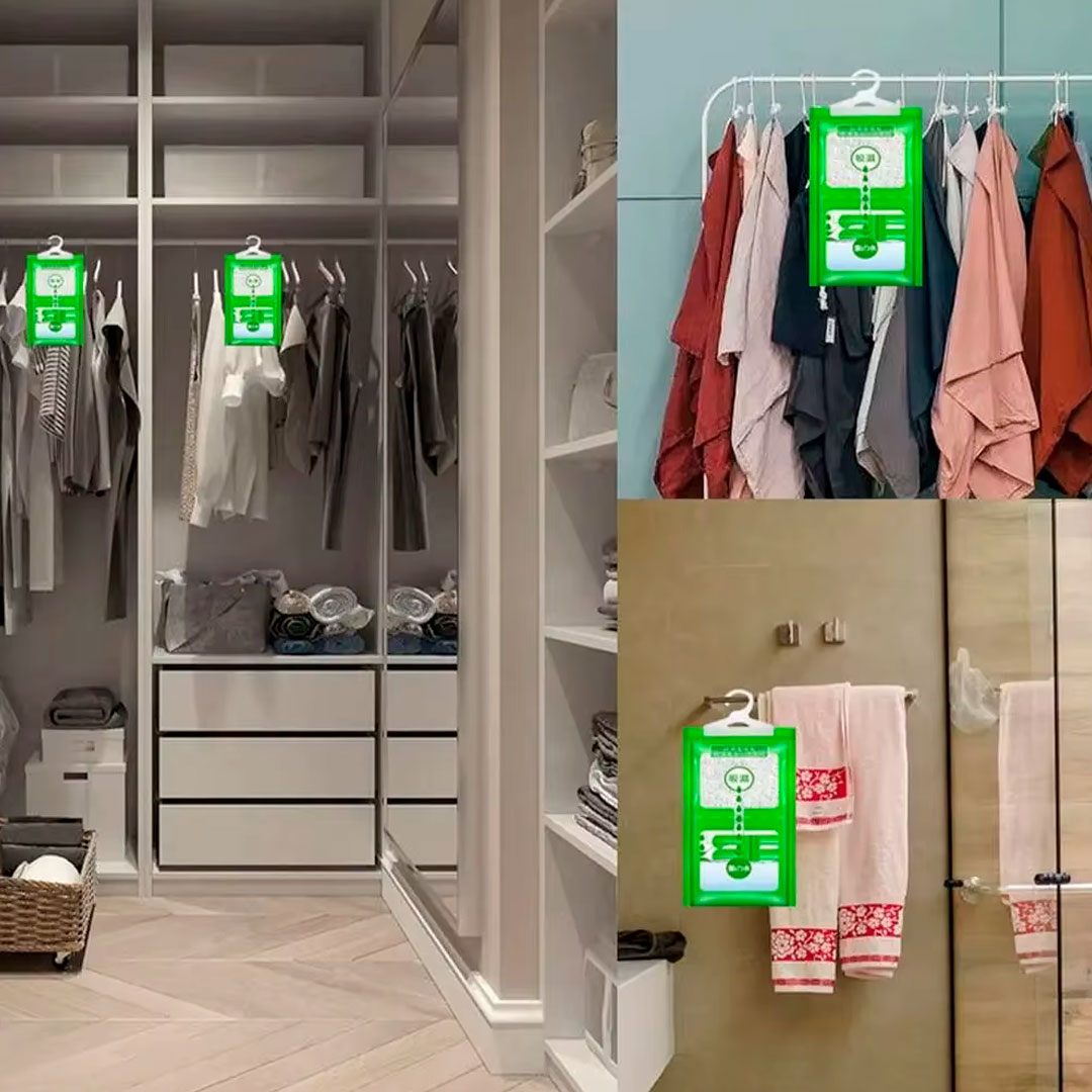 Pack de 5 Bolsas Deshumidificadora para Armario Milgenial