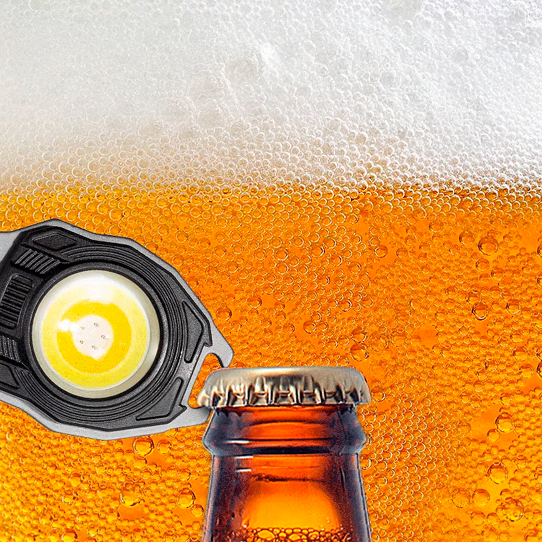 Linterna COB  Portátil  Con Luz Led Multifuncion 180 Grados