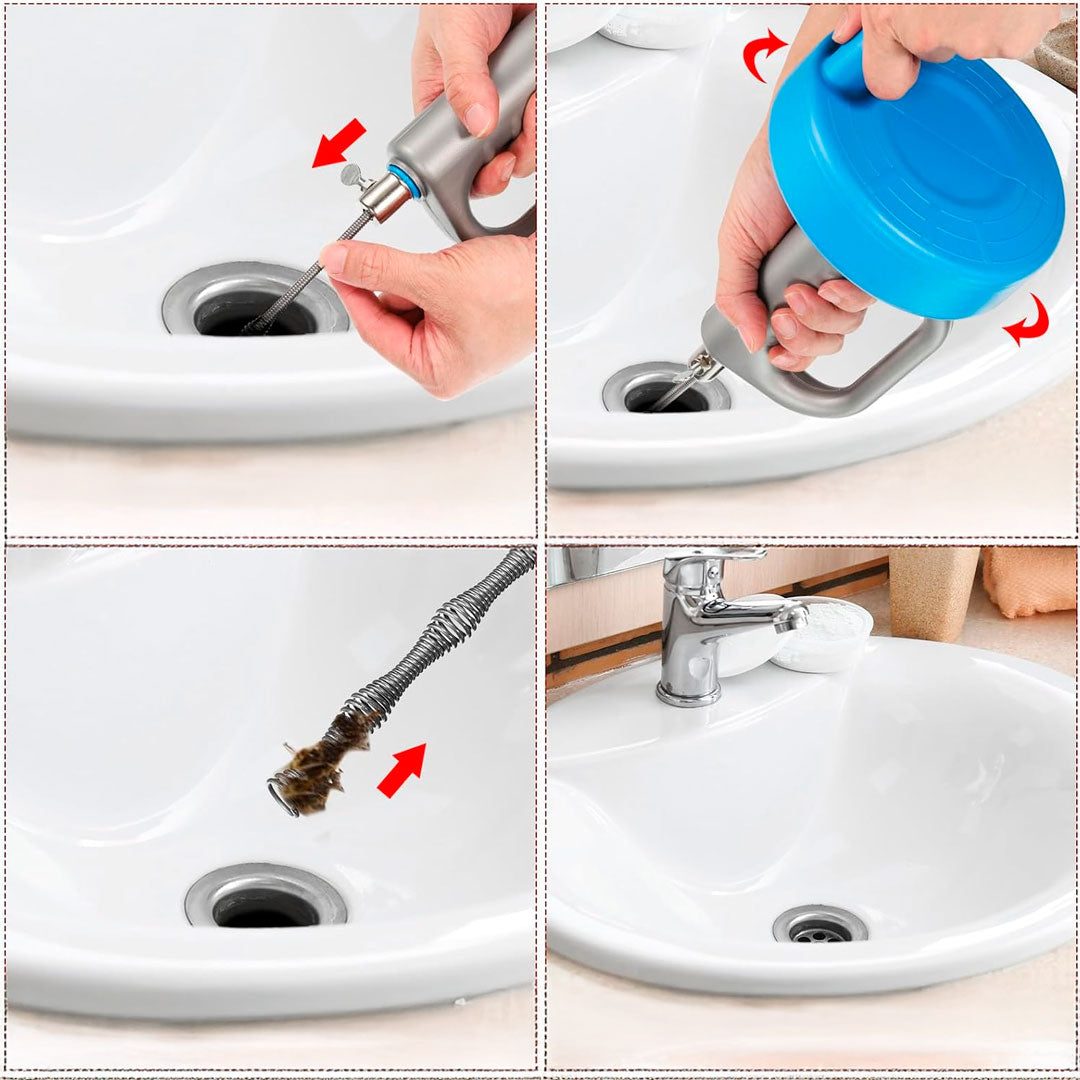 Cinta para Destapar Drenajes y Cañerias 5mts