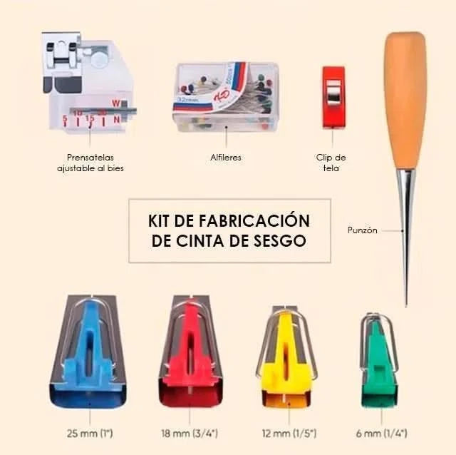 Set para Cinta de Bies