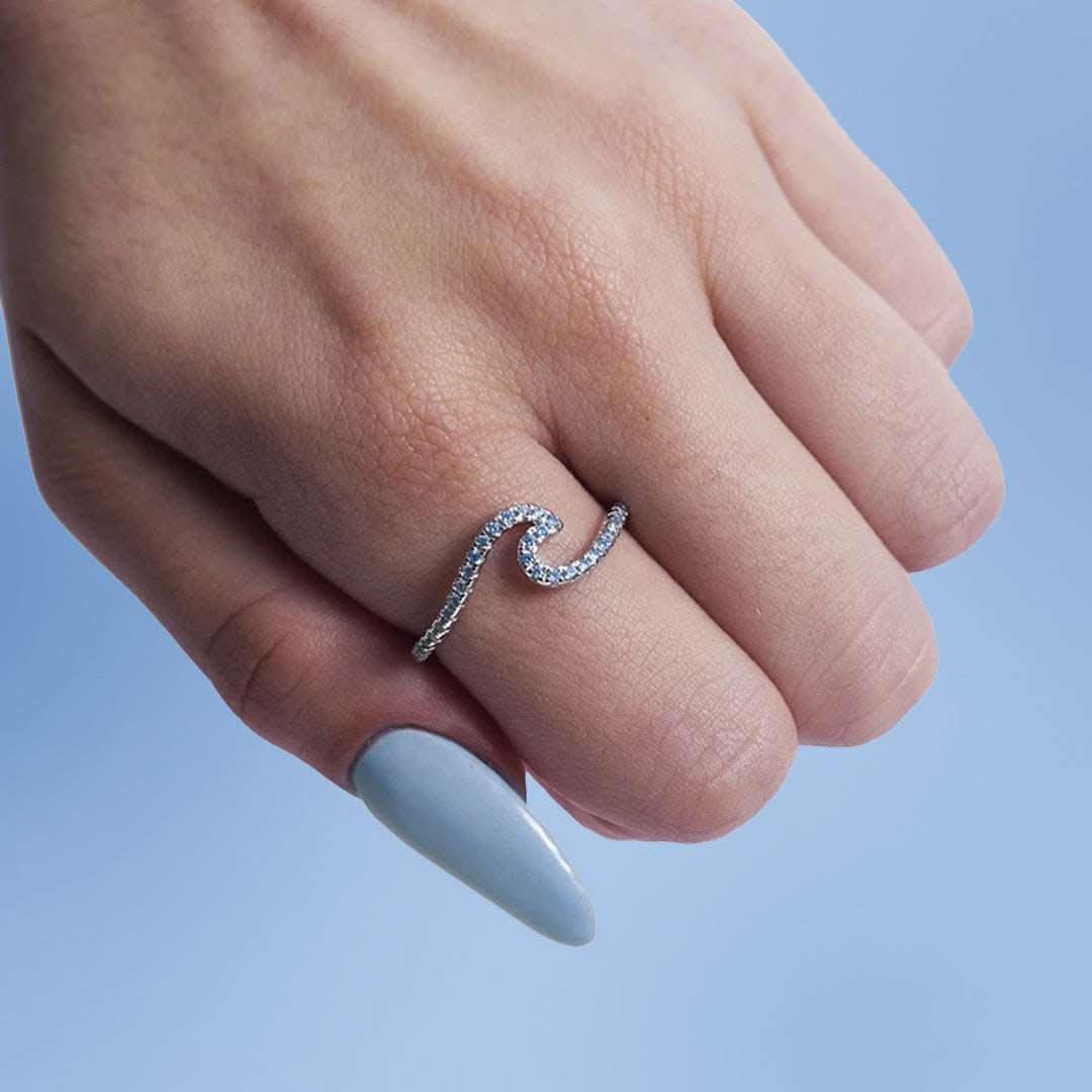 Anillo Ocean Surf Plata 925 - ri19004