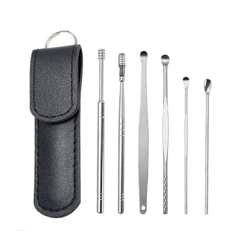 Set de 6 Piezas Limpieza de Cera para Oídos