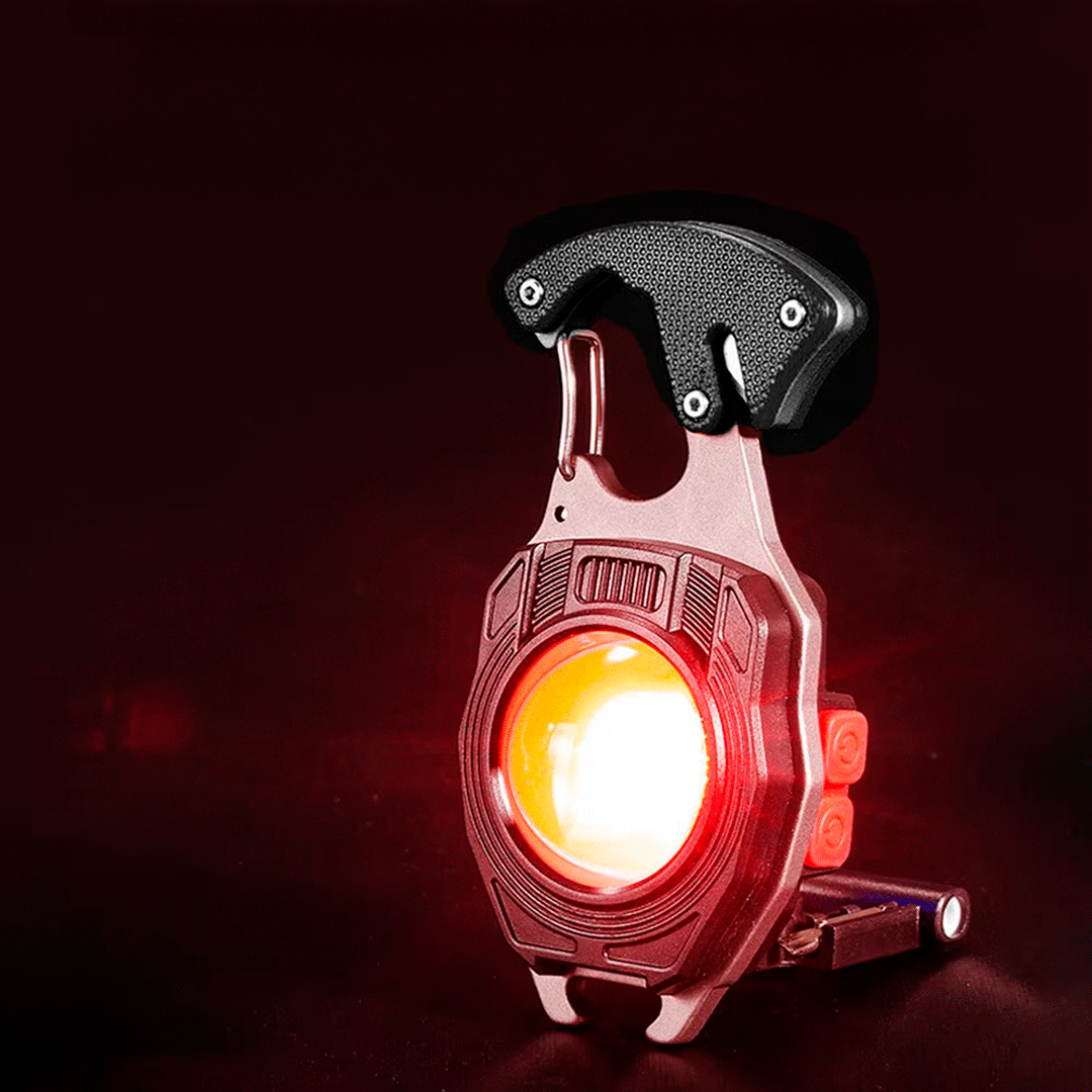 Linterna COB  Portátil  Con Luz Led Multifuncion 180 Grados