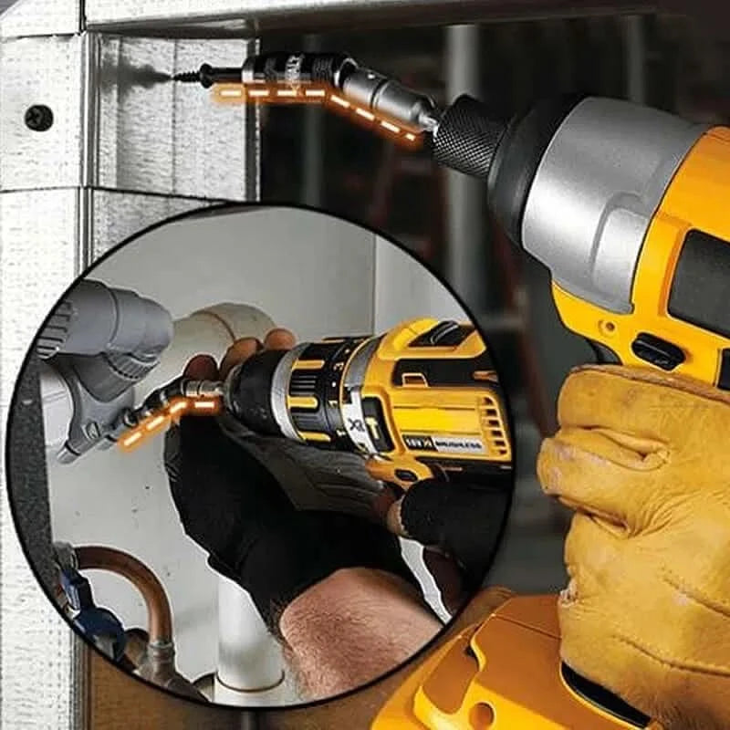 Adaptador Angular Flexible para Taladro