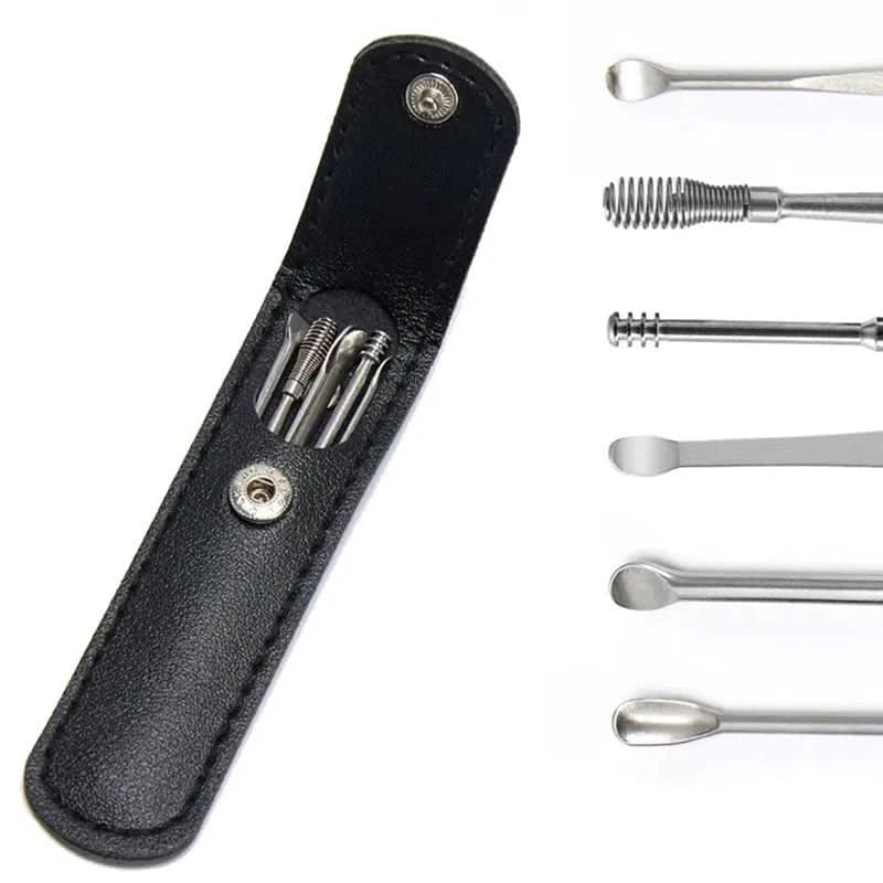 Set de 6 Piezas Limpieza de Cera para Oídos