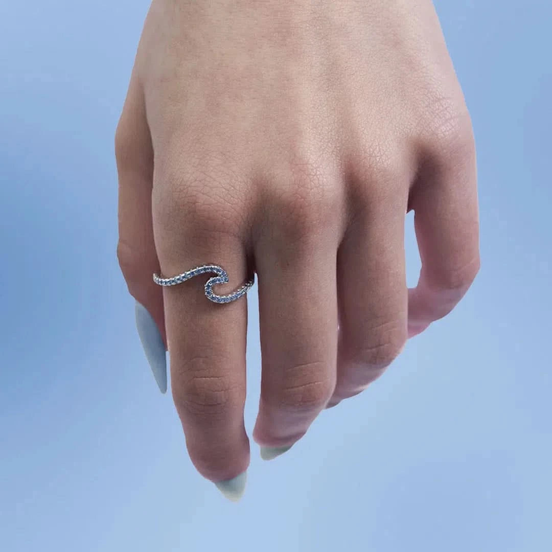 Anillo Ocean Surf Plata 925 - ri19004