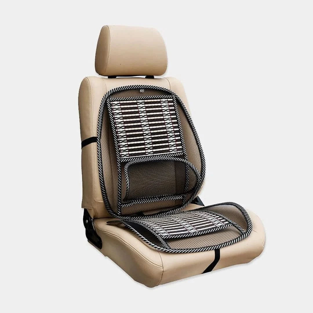 Respaldo Ergonómico de Bambú para Coche
