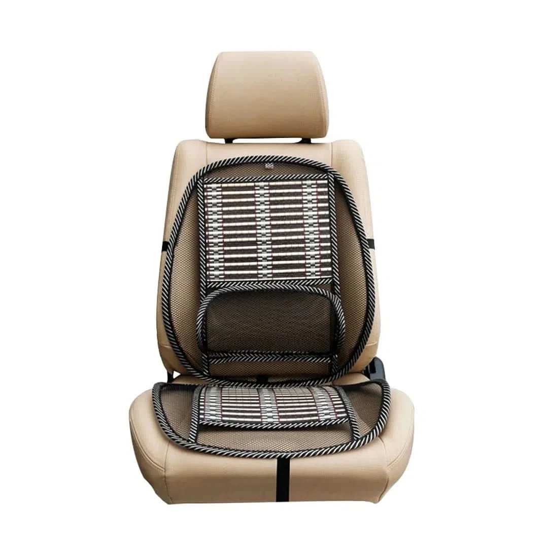 Respaldo Ergonómico de Bambú para Coche