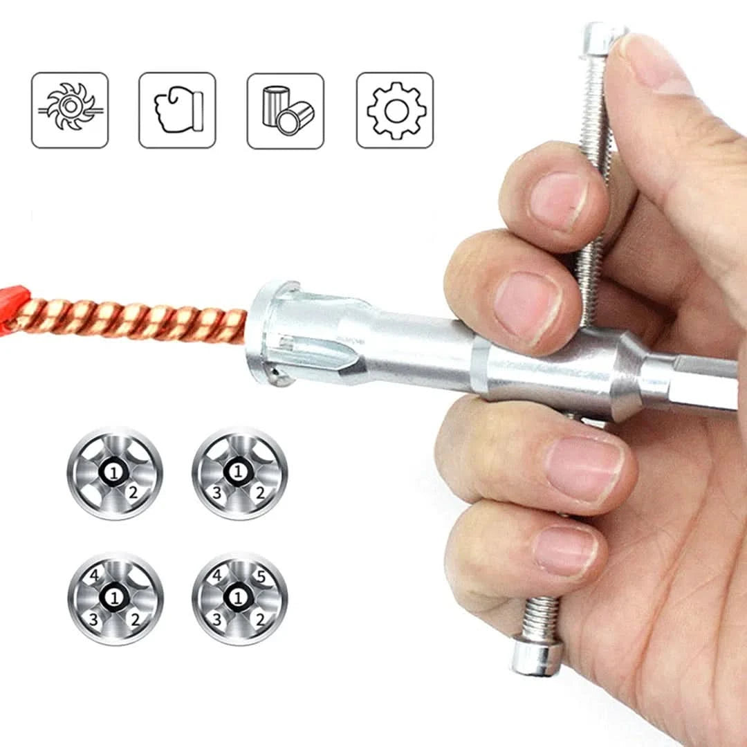 Herramienta para Pelar y Trenzar cable