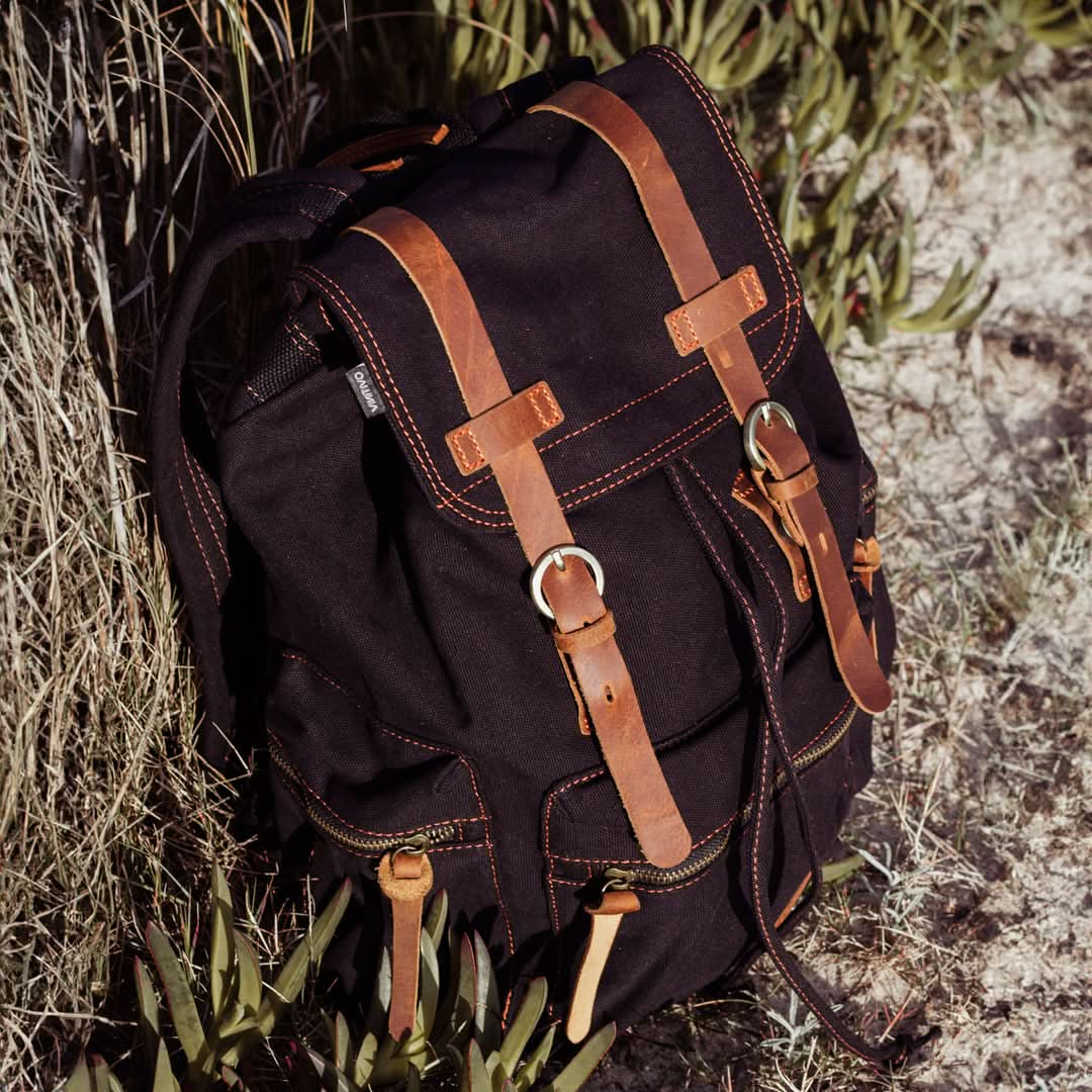 Mochila Kaukko Vintage Casual de Lona Marca Vinitivo