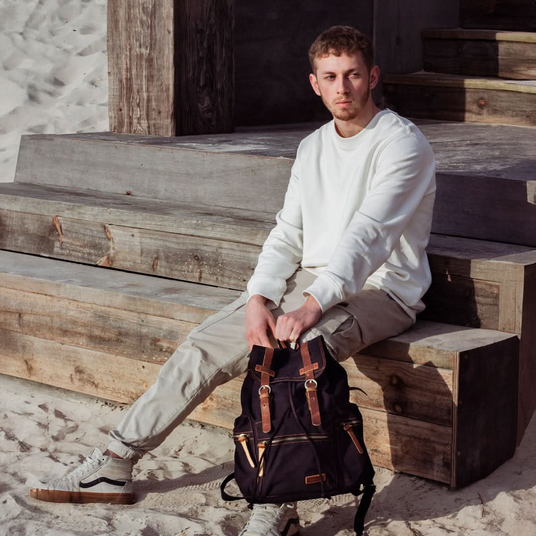 Mochila Kaukko Vintage Casual de Lona Marca Vinitivo