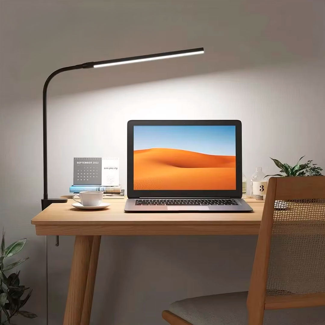 Lampara Led Doble de Escritorio Regulable