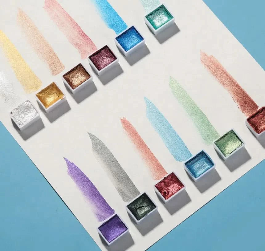 Juego de Pintura de Acuarela de 36 Colores con Pincel