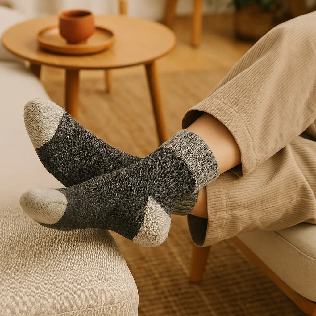 Pack de 5 Pares de Medias Térmicas Calentitas Merina