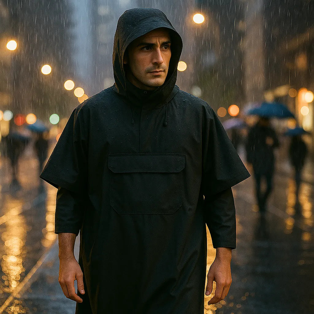 Pilot de LLuvia Impermeable 3 en 1 con Capucha