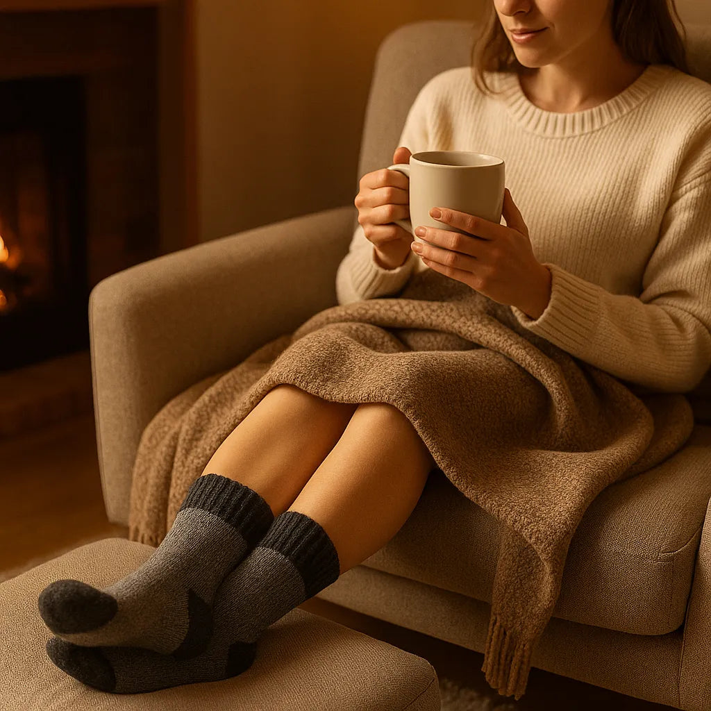 Pack de 5 Pares de Medias Térmicas Calentitas Merina