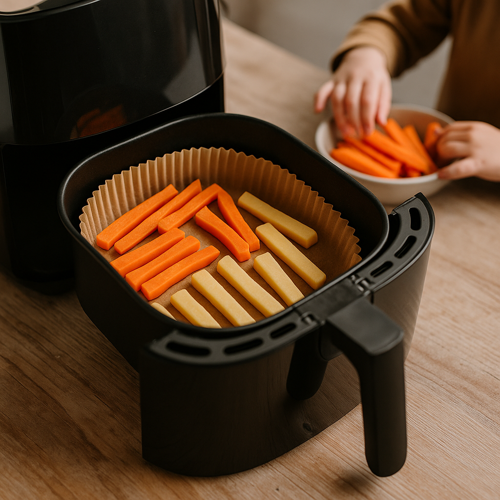 Pack de Bandejas de Papel para Freidora sin Aceite