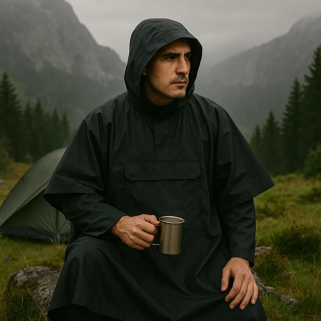 Pilot de LLuvia Impermeable 3 en 1 con Capucha