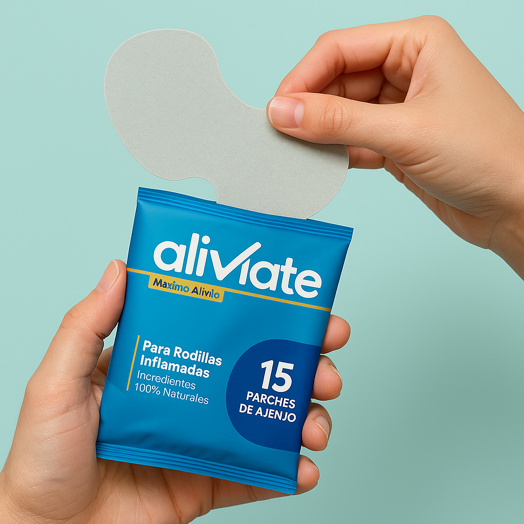 Pack de 15 Parches para Rodilla Aliviate