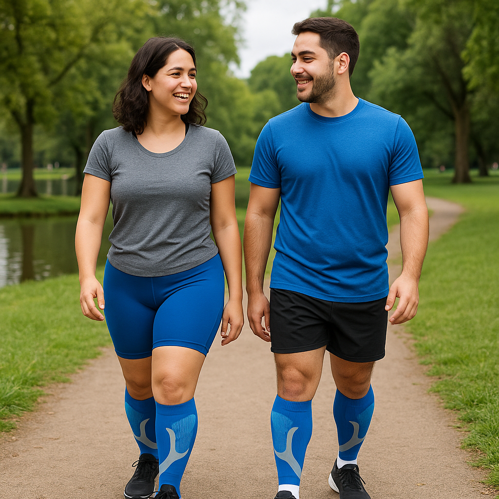 Medias BluePress de Compresión Marca Wilma