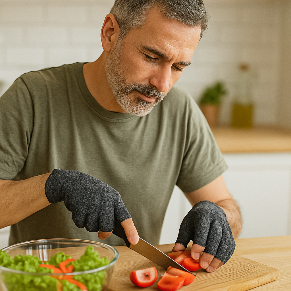 Guantes de Compresión Aliviartrix Marca Wilma