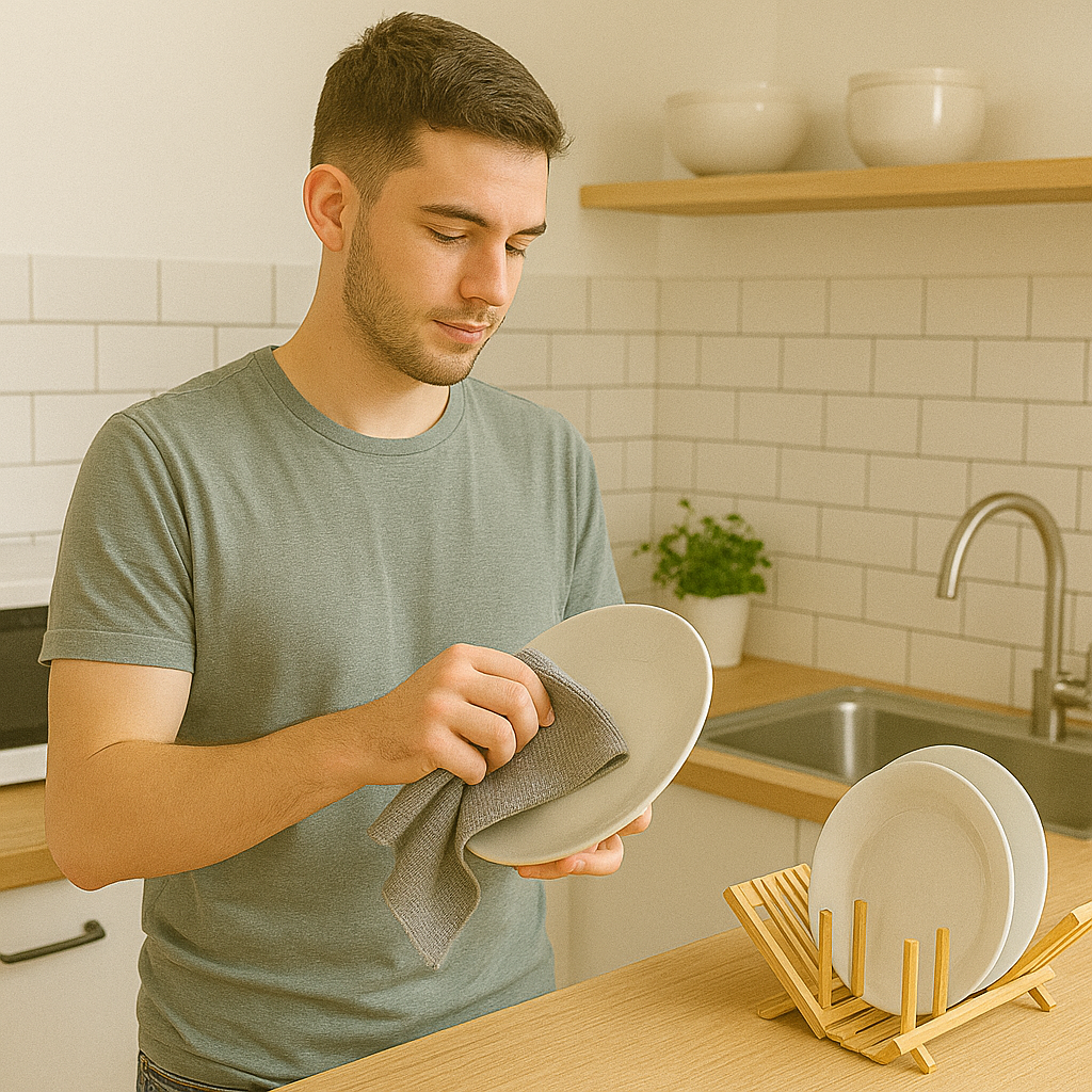 Rollo de Microfibra Descartable 20 Paños Gris