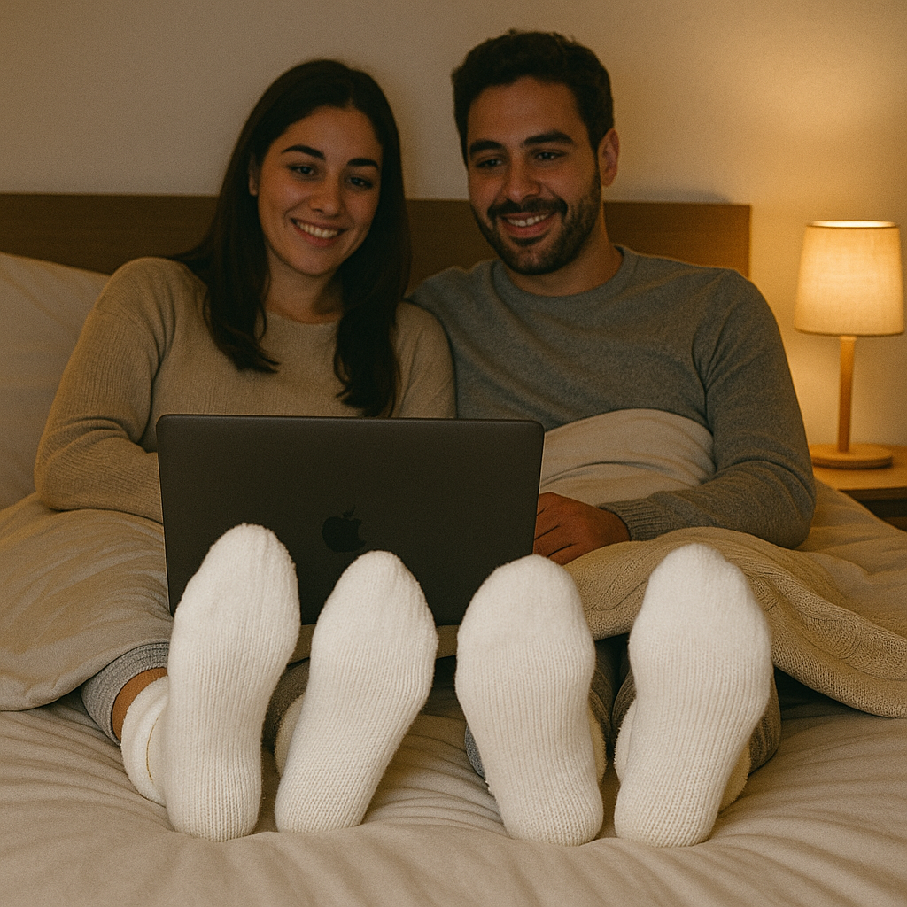 Pack de 3 Pares de Calcetines Termicos de Felpa Super Suaves