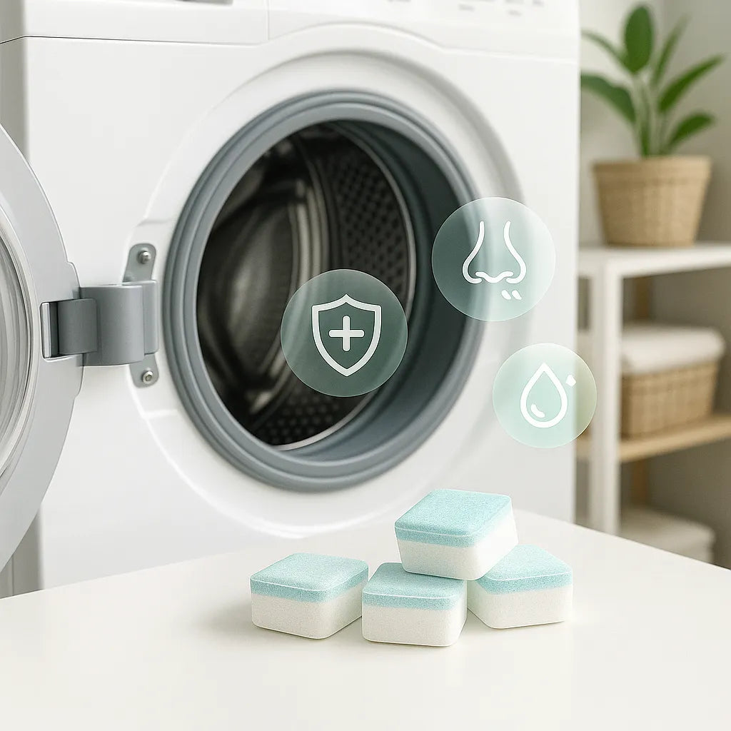 12 Tabletas Arboleda Antibacterial para Limpieza Lavarropa